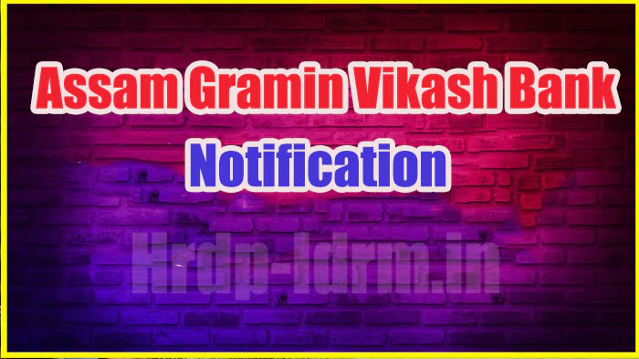 Assam Gramin Vikash Bank Notification 2024