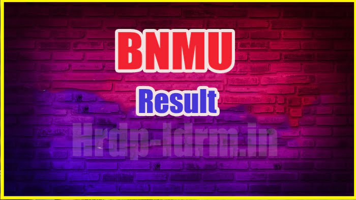 BNMU result 2024