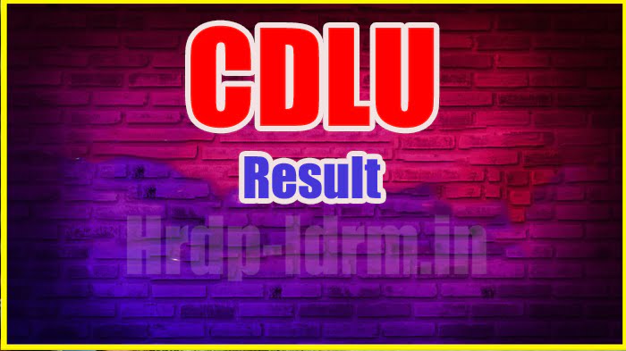 CDLU result 2024
