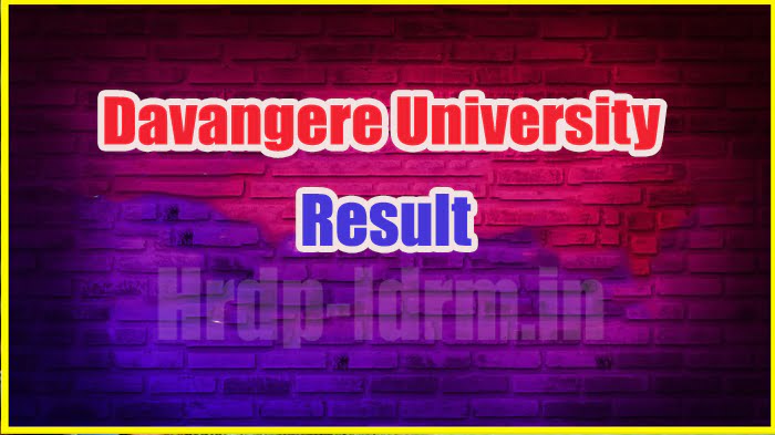 Davangere University result 2024