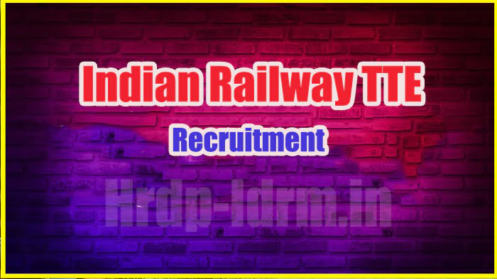 Indian Railway TTE Recruitment 2024