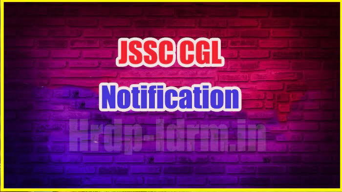 JSSC CGL Notification 2024