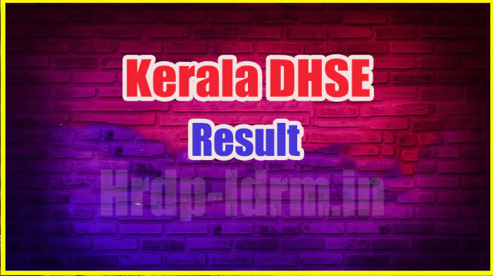 Kerala DHSE result 2024