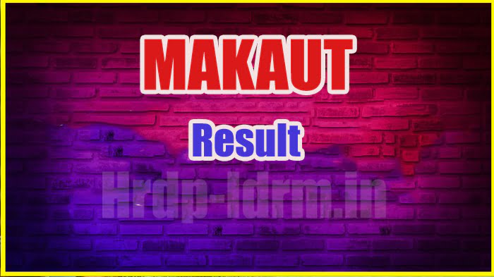 MAKAUT result 2024