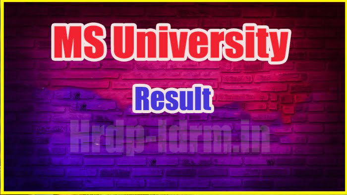 MS University result 2024