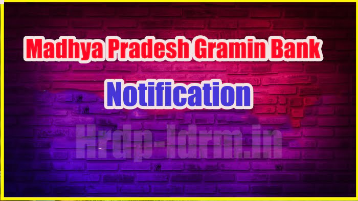 Madhya Pradesh Gramin Bank Notification 2024