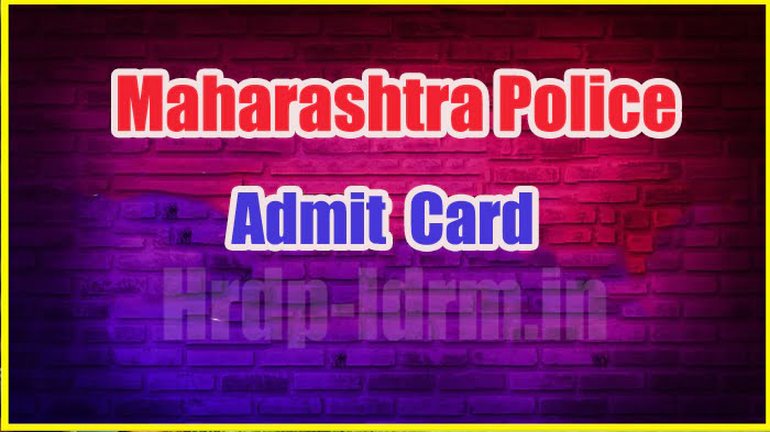 Maharashtra Police admit card 2024