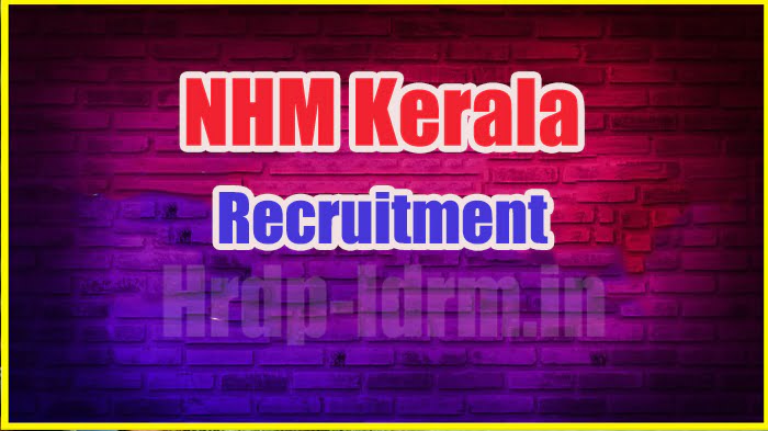 NHM Kerala recruitment 2024