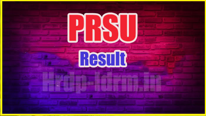PRSU result 2024