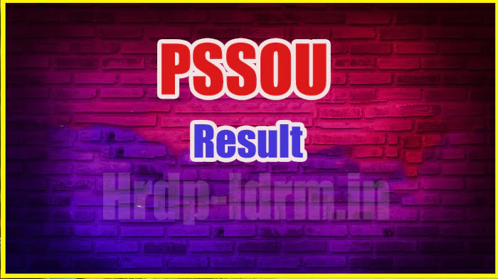 PSSOU result 2024
