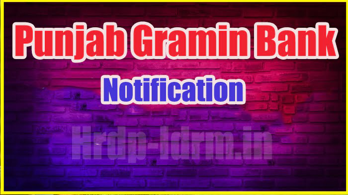 Punjab Gramin Bank Notification 2024