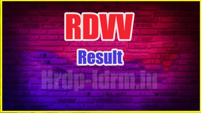 RDVV result 2024