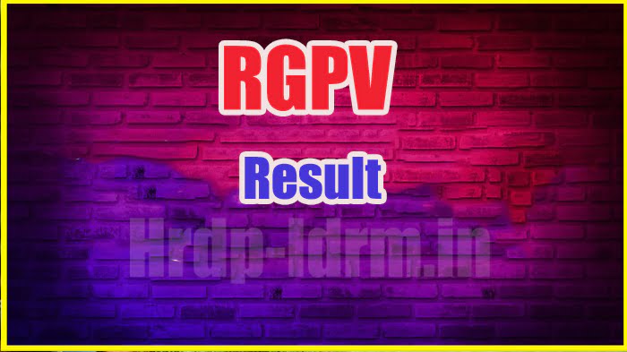 RGPV result 2024