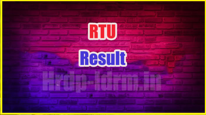 RTU result 2024
