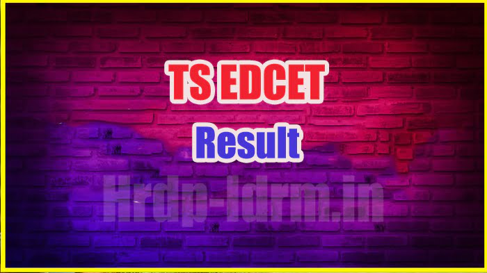TS EDCET result 2024