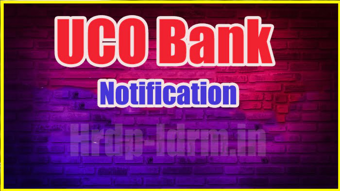 UCO Bank Notification 2024