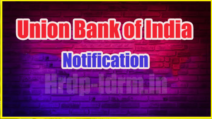 Union Bank of India notification 2024