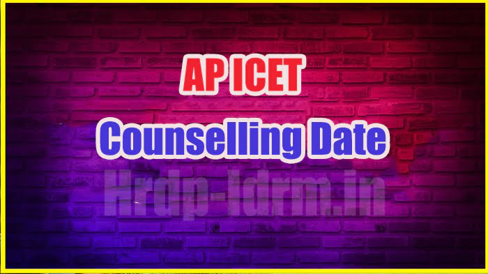 AP ICET Counselling Date 2024