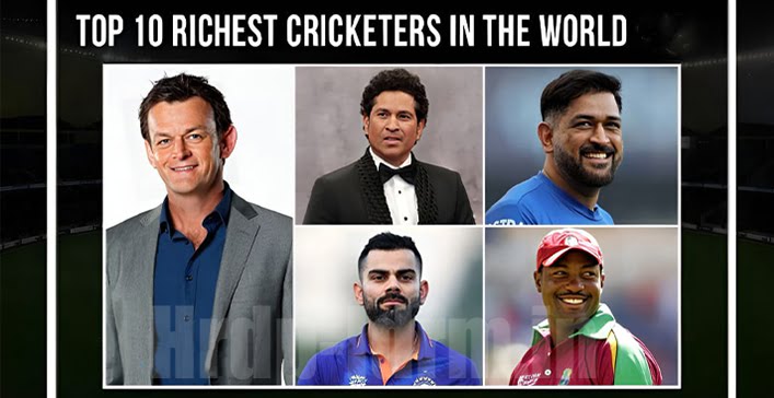 Top 10 Richest Cricketer In The World 2023