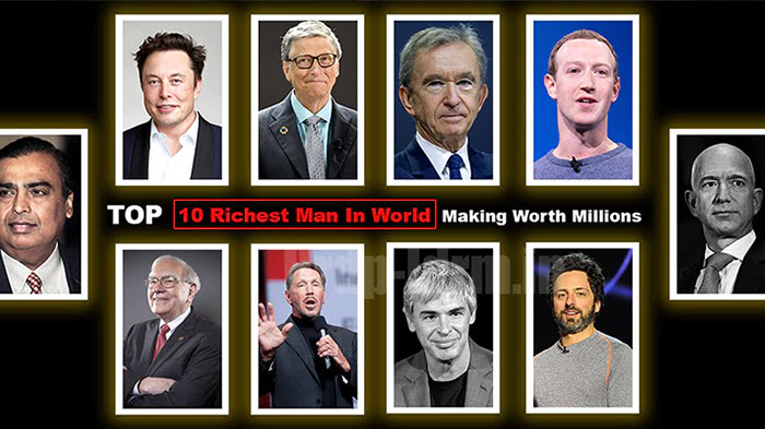 World's Top 10 Richest Billionaires