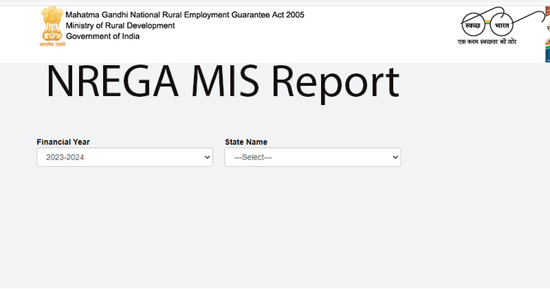 NREGA MIS Report 