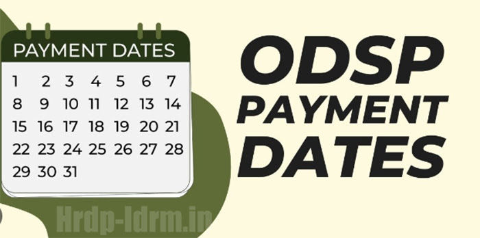 ODSP Payment Dates