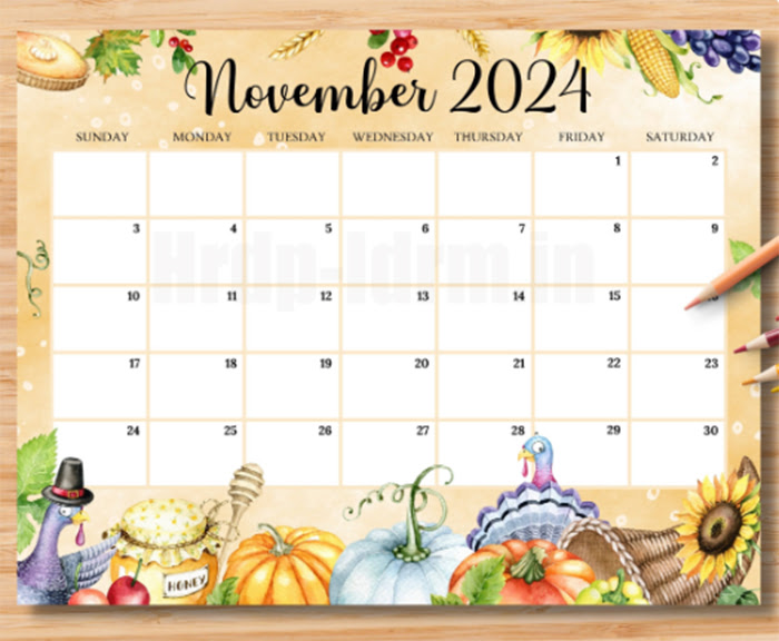 Calendar November 2024
