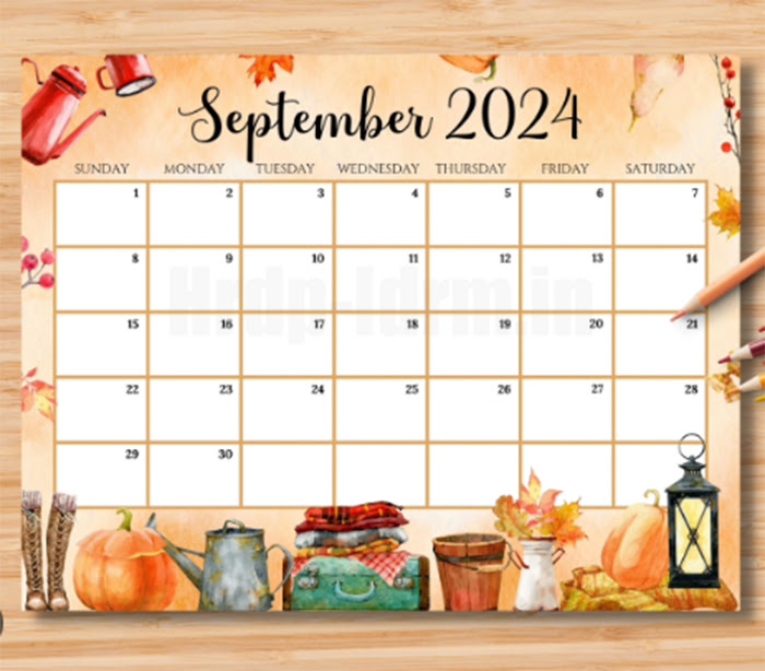 Calendar September 2024