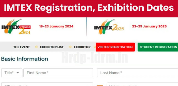 IMTEX 2024 Registration