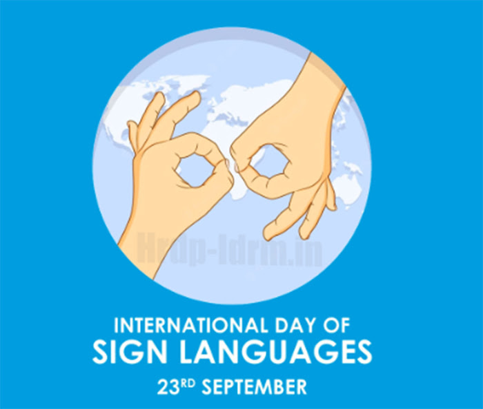 International Day of Sign Languages 