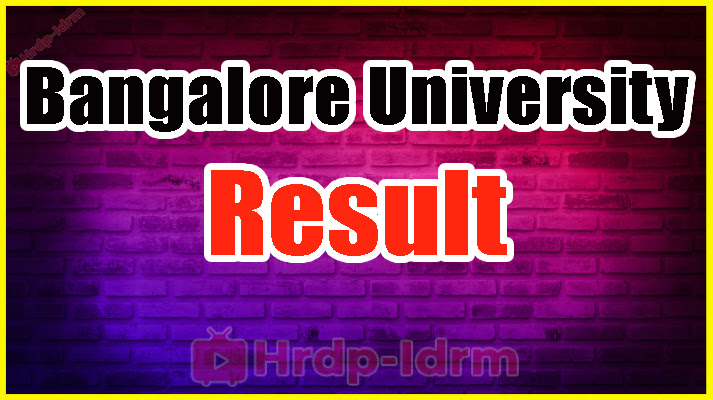 Bangalore University Exam Result 2024