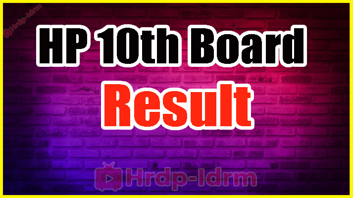 HP 10th Board Result 2024