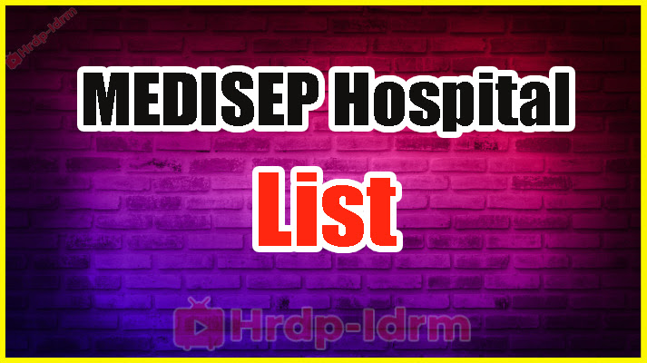 MEDISEP Hospital List 2024