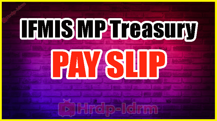 MP Treasury Pay Slip 2024