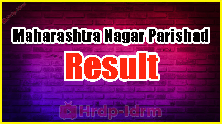 Maharashtra Nagar Parishad Result