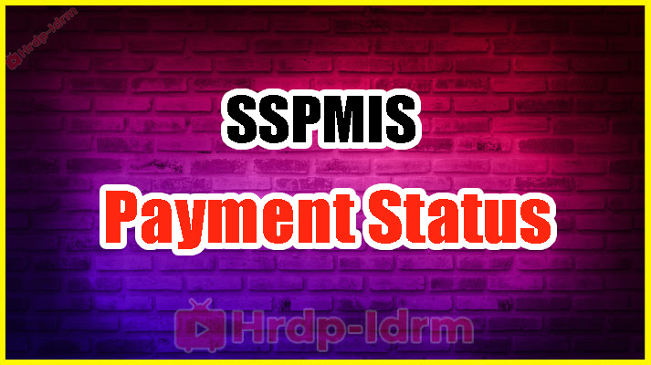 SSPMIS Payment Status 2024