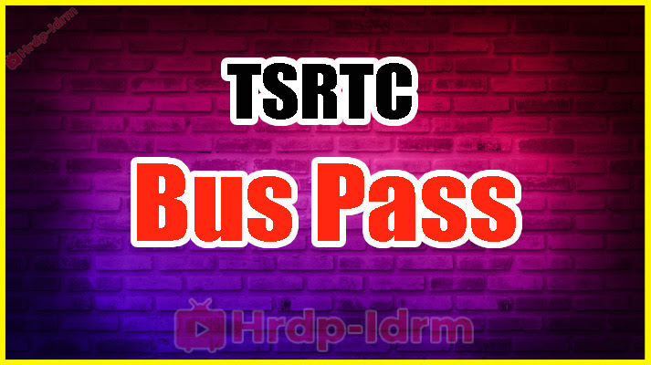 TSRTC Bus Pass 2024
