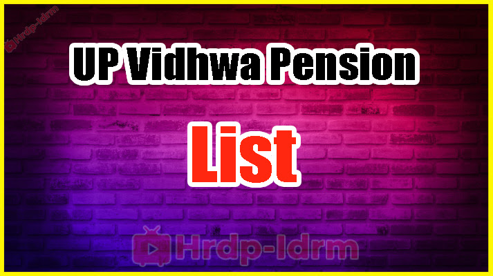 UP Vidhwa Pension List 2024