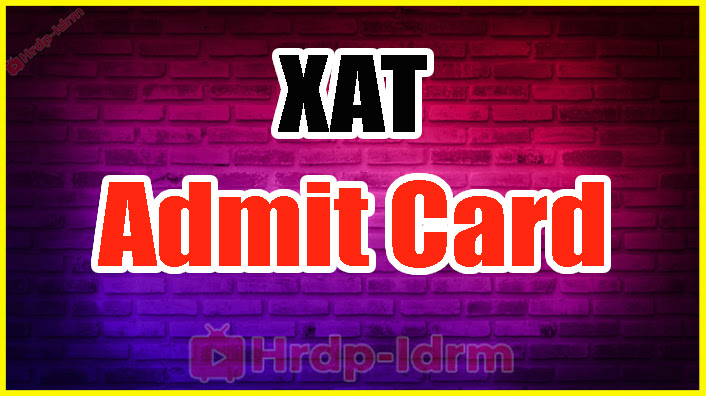 XAT admit card 2024