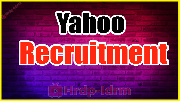 Yahoo Recruitment