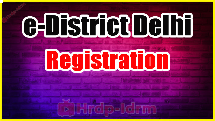 e-District Delhi 2024