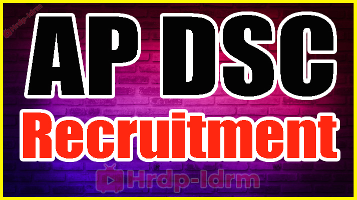 AP DSC Recruitment