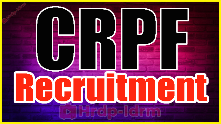 CRPF Recruitment
