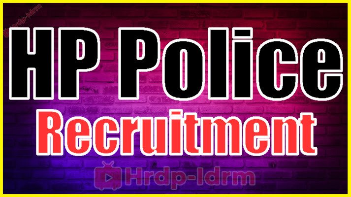 HP Police Recruitment 