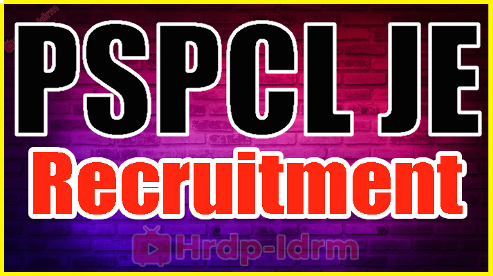 PSPCL JE Recruitment