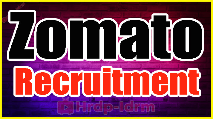 Zomato Recruitment