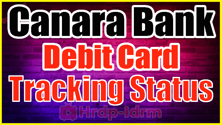 Canara Bank Debit Card 