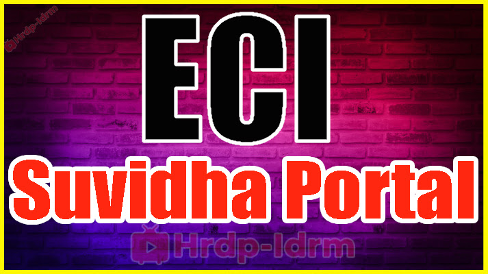 ECI Suvidha Portal