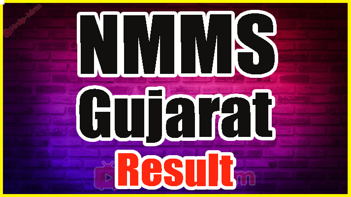NMMS Gujarat Result