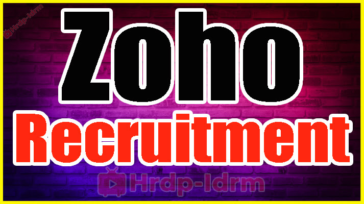 Zoho Recruitment